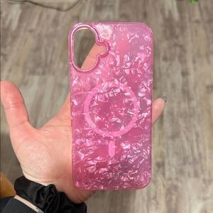 Elegant Pink Shell Phone Case